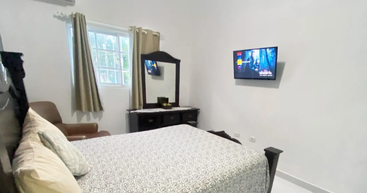 Апартаменты Quiet Apartment, 3 Minutes From The Beach, 24H Security, Excellent Internet Пуэрто-Плата
